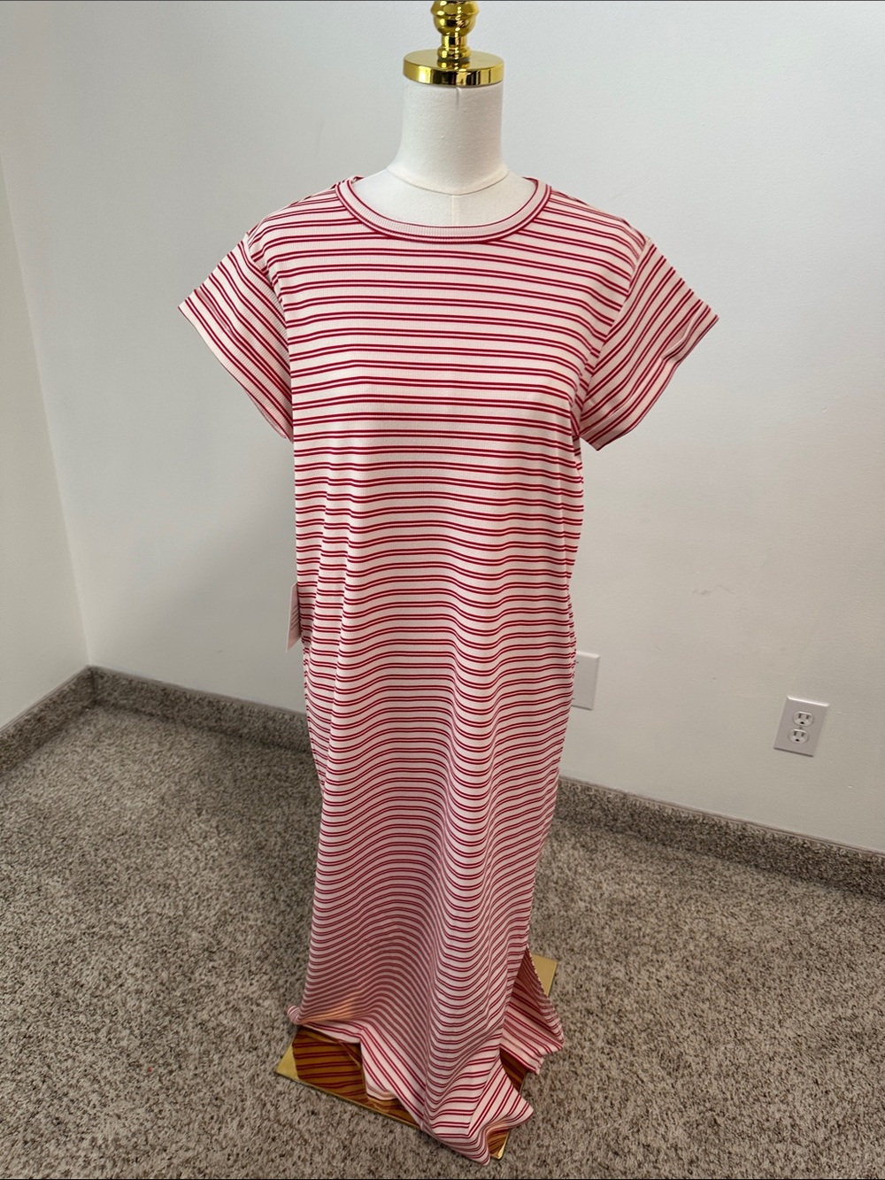 🌴 NWT Bohme Ribbed Maxi Dress